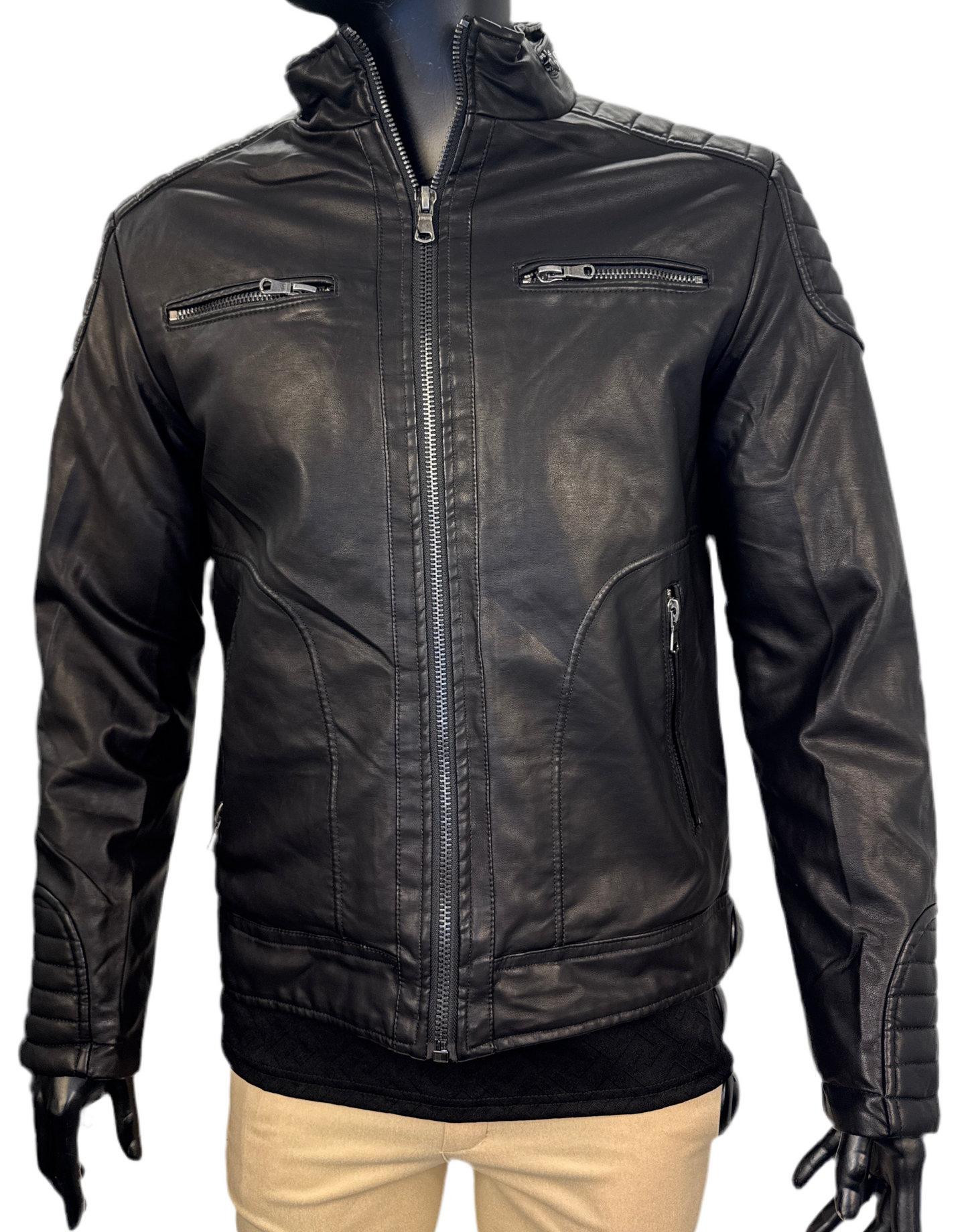 Lederjacke