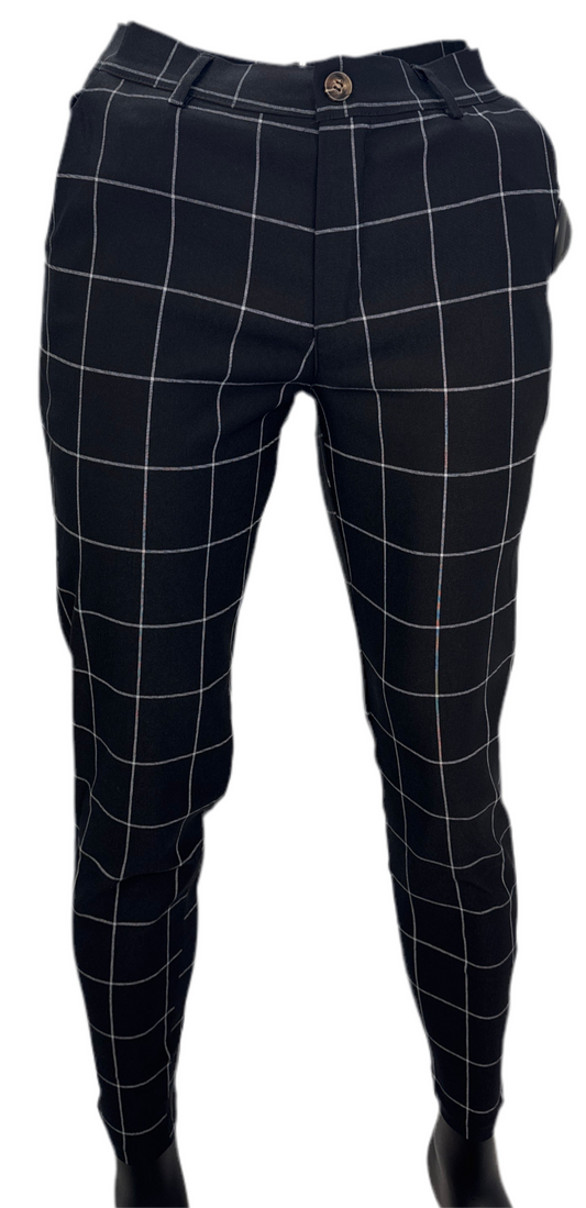 Chino Hose - karriert