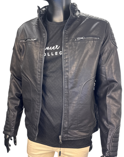 Lederjacke